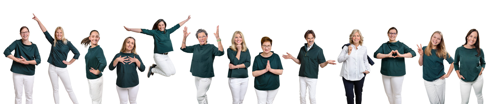 Gruppenbild Spaß Praxis Guntermann